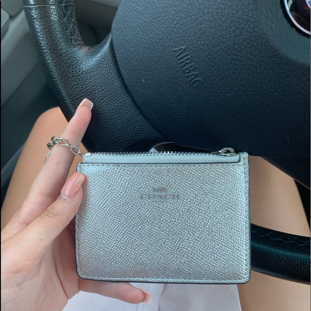 Coach key and card holder